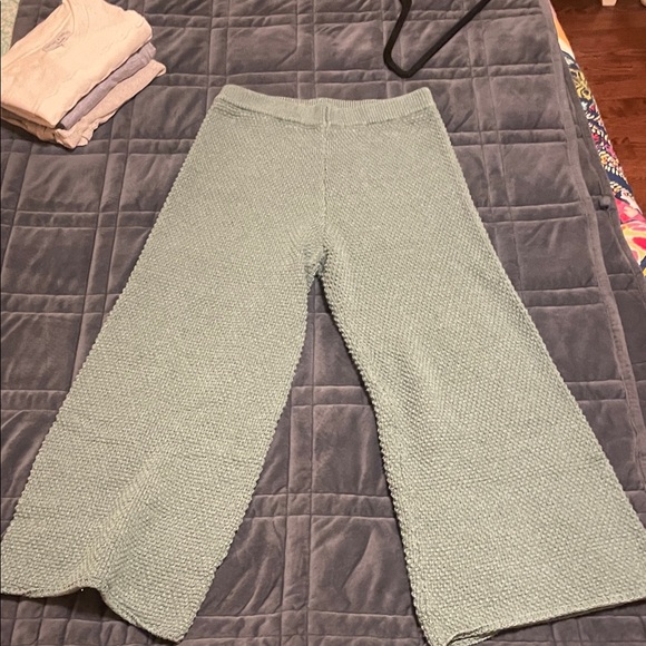 Free people Hailee Knit Sweater and Pants Set sage green - Picture 9 of 11